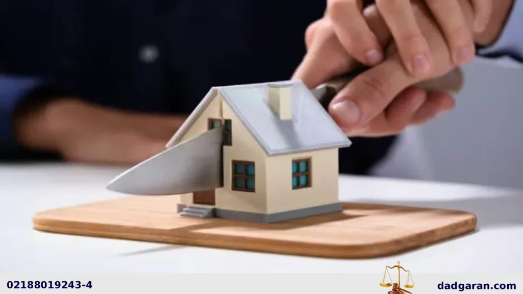 اخذ نصف اموال مرد-دادگران حامی