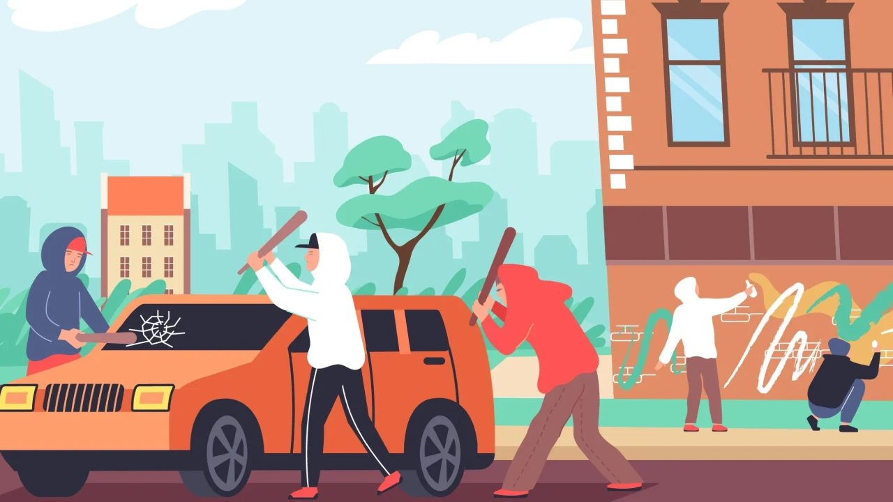 تخریب و توهین - دادگران حامی