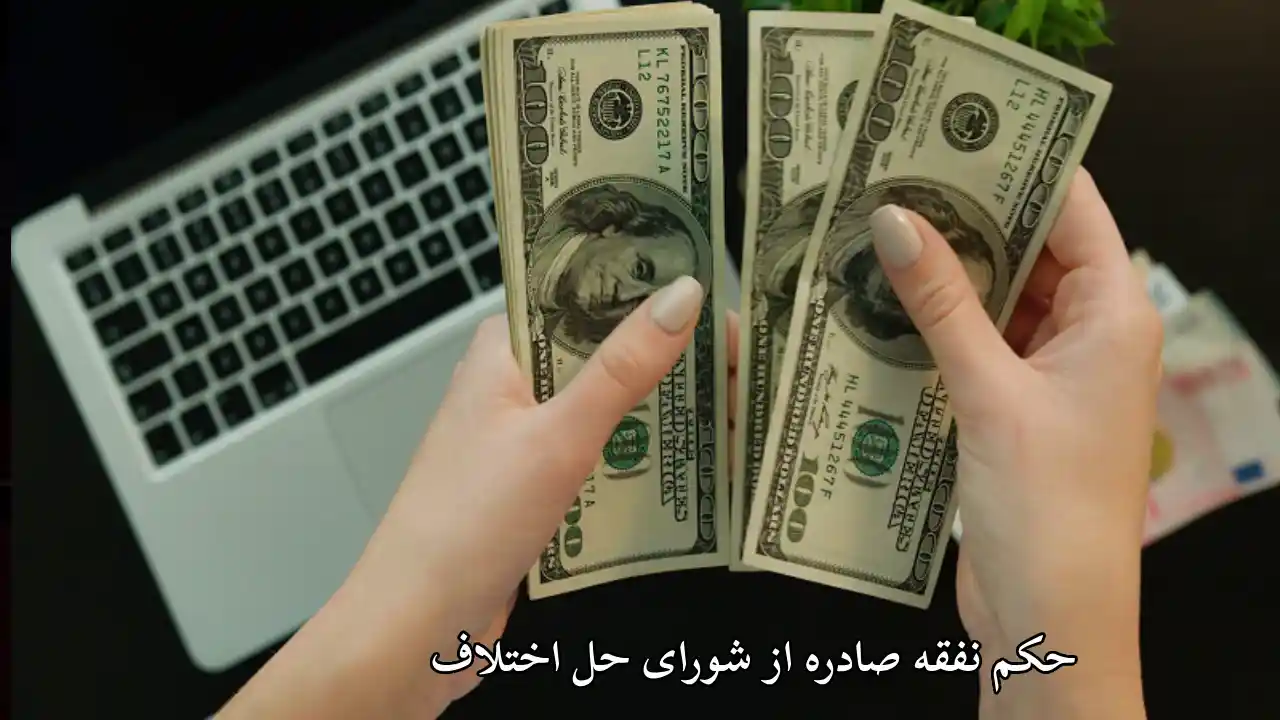 رای نفقه صادره از شورای حل اختلاف-دادگران حامی