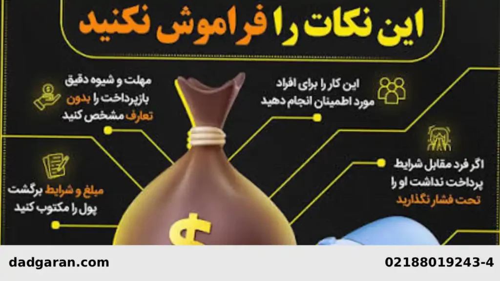 پس گرفتن قرض-دادگران حامی