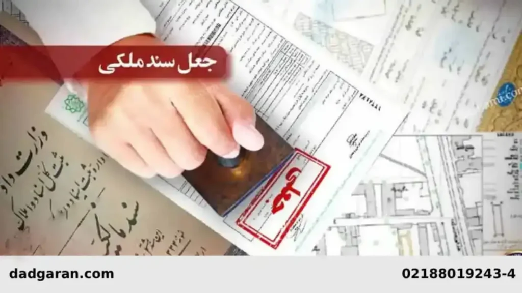 فروش ملک با اسناد جعلی-دادگران حامی