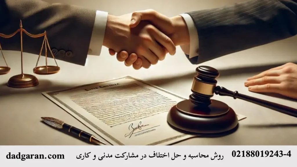 حساب کردن و حل اختلاف در مشارکت مدنی-دادگران حامی