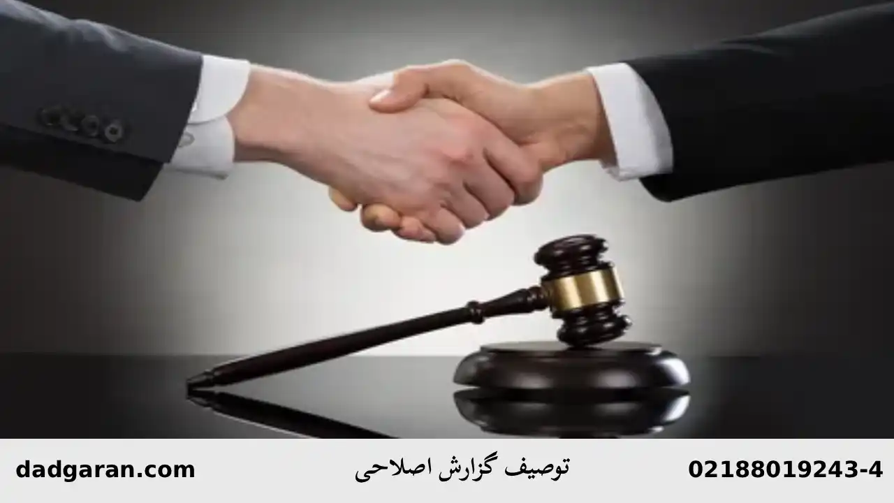 تحلیل گزارش اصلاحی-دادگران حامی