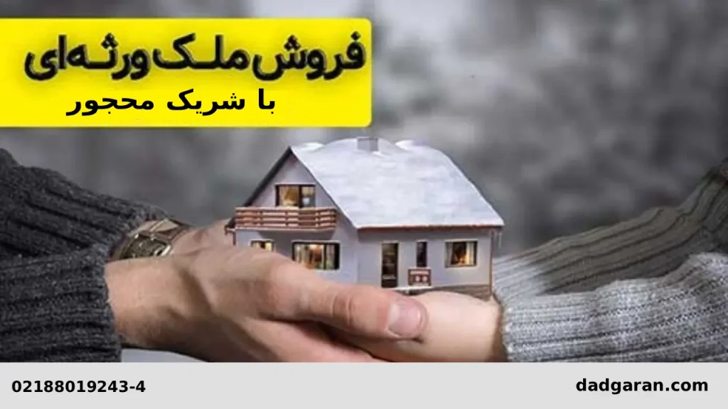 چگونگی فروش ملک ورثه ای با شریک محجور-دادگران حامی
