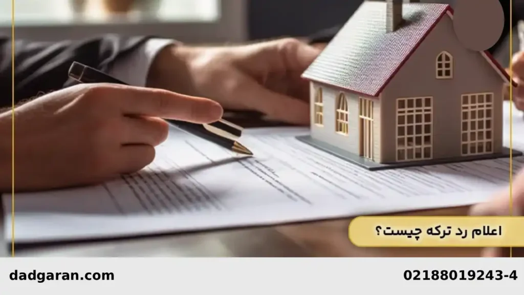 تاثیر رد ترکه-دادگران حامی