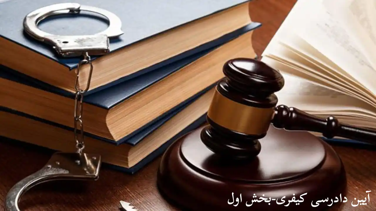 بخش اول قوانین کیفری-دادگران حامی