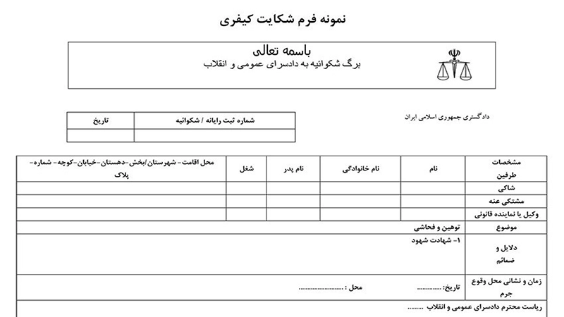 رسیدگی به جرایم- دادگران حامی