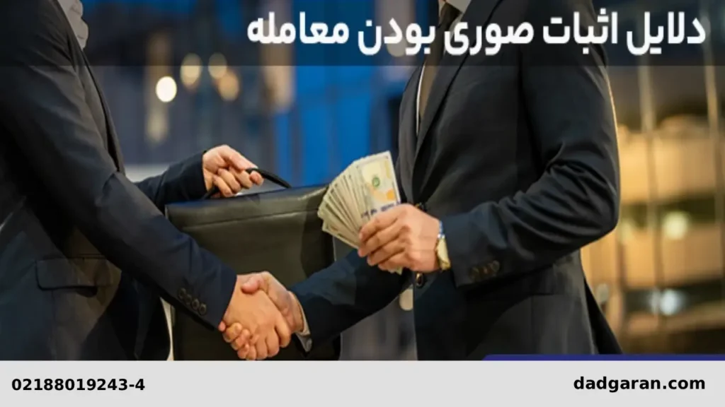 اثبات صوری بودن معامله-دادگران حامی