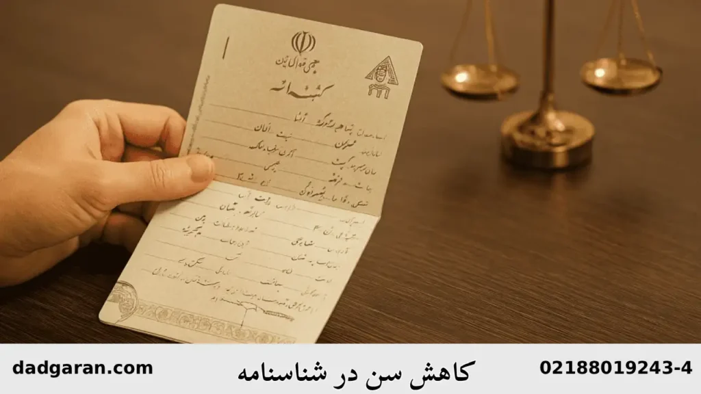 کم کردن سن شناسنامه-دادگران حامی